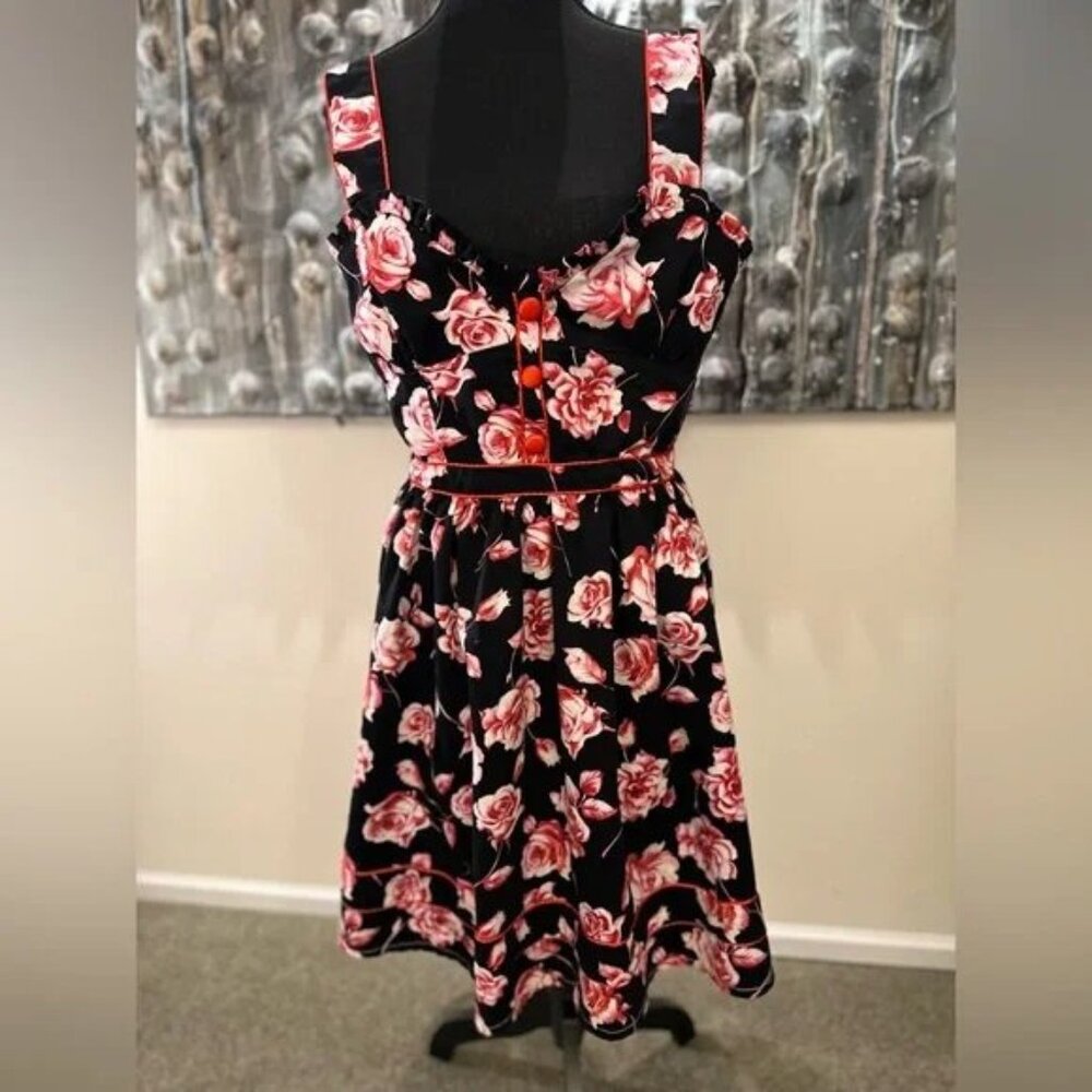 Cute Voodoo Vixen dress - Large with adjustable straps